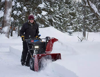 Starta upp Toro snöslunga